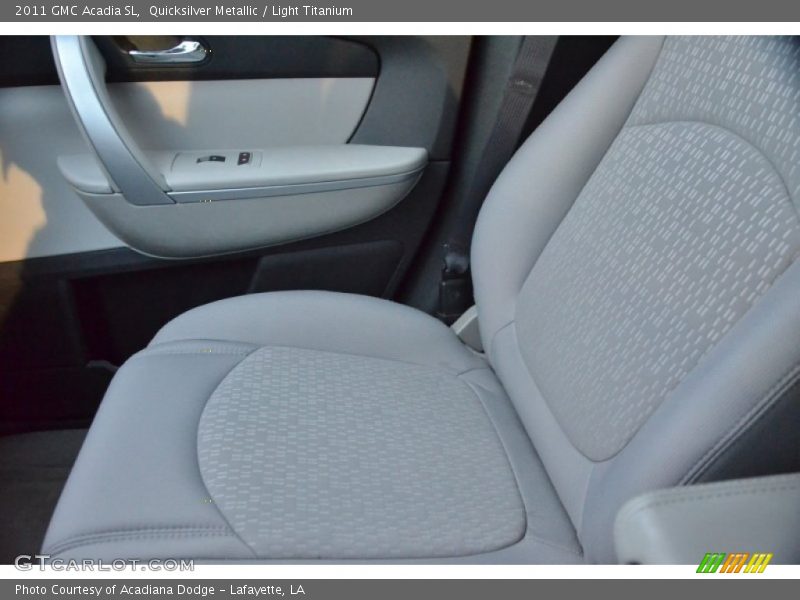Quicksilver Metallic / Light Titanium 2011 GMC Acadia SL