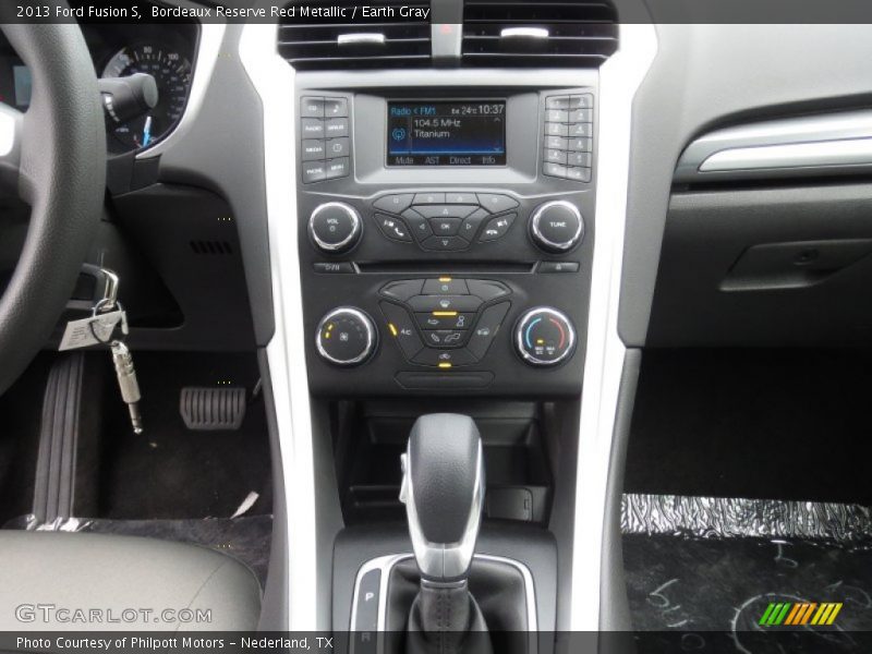 Controls of 2013 Fusion S