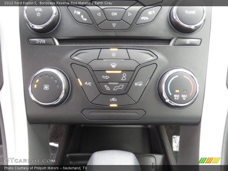 Controls of 2013 Fusion S