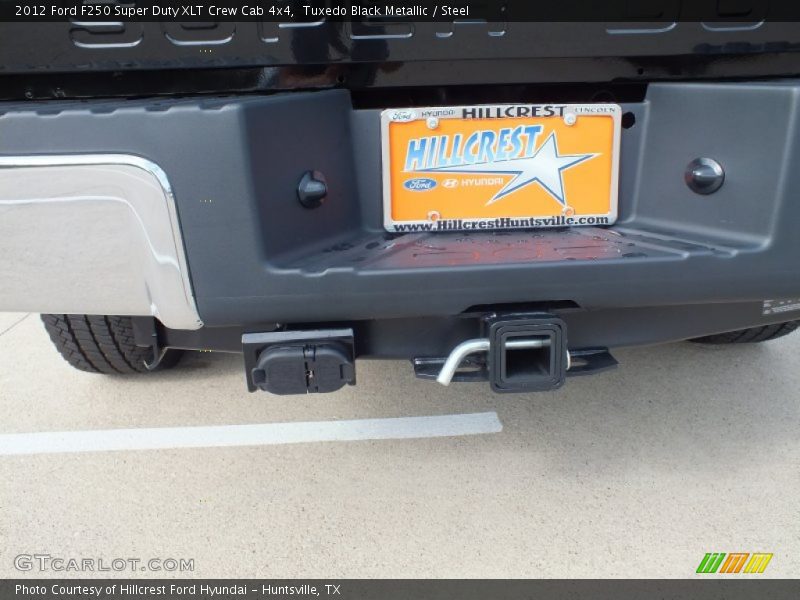 Tuxedo Black Metallic / Steel 2012 Ford F250 Super Duty XLT Crew Cab 4x4