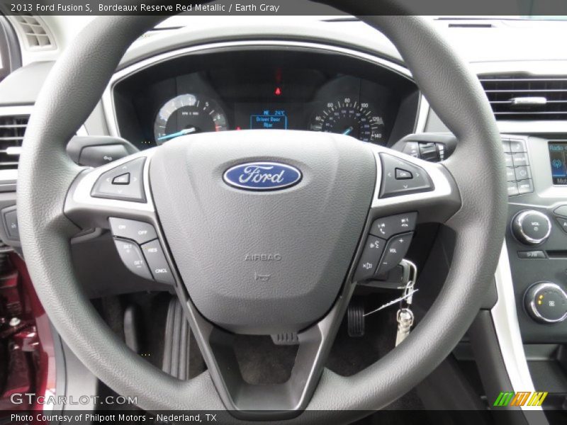  2013 Fusion S Steering Wheel