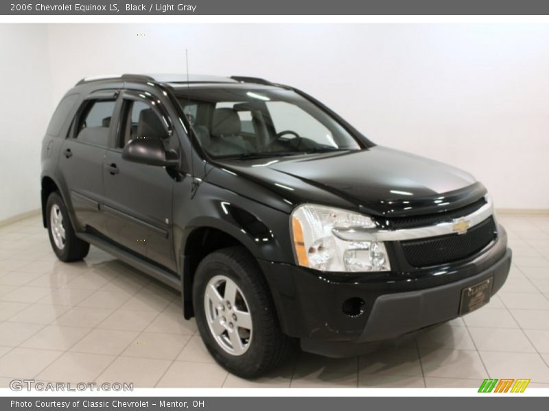 Black / Light Gray 2006 Chevrolet Equinox LS