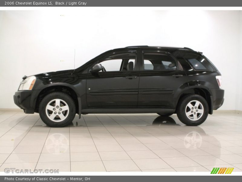 Black / Light Gray 2006 Chevrolet Equinox LS