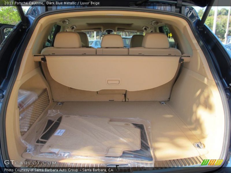  2013 Cayenne  Trunk