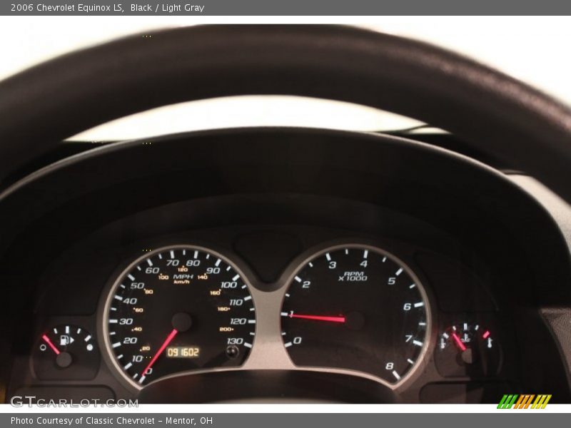 Black / Light Gray 2006 Chevrolet Equinox LS