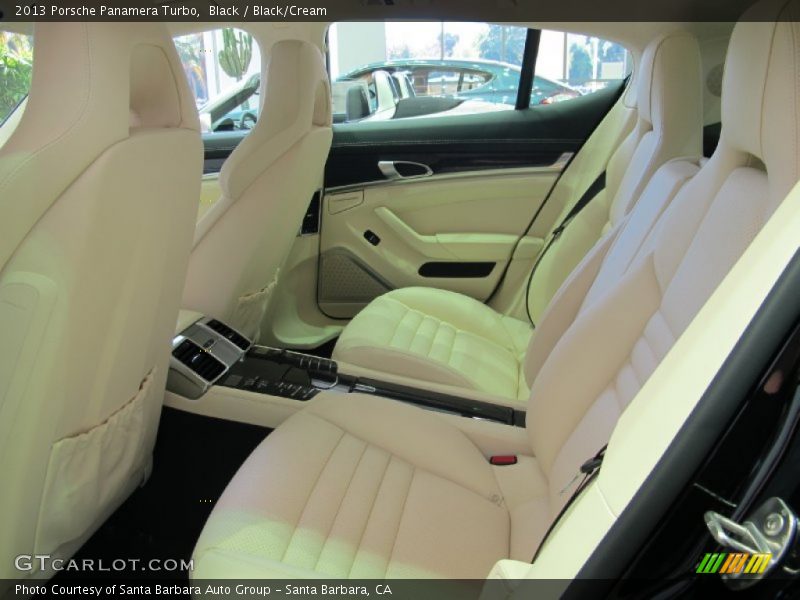 Rear Seat of 2013 Panamera Turbo