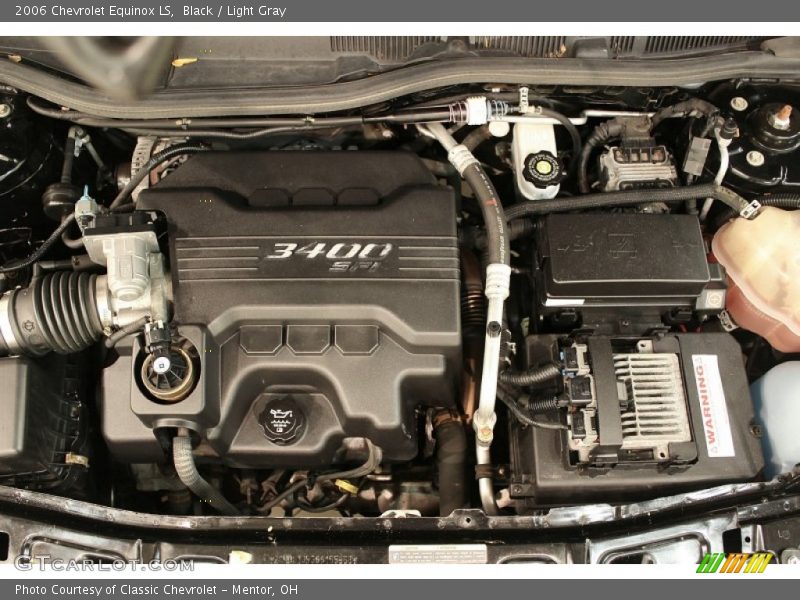 Black / Light Gray 2006 Chevrolet Equinox LS