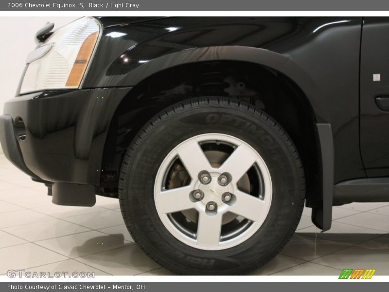 Black / Light Gray 2006 Chevrolet Equinox LS