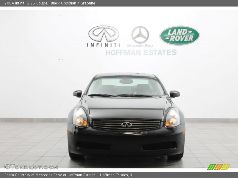 Black Obsidian / Graphite 2004 Infiniti G 35 Coupe
