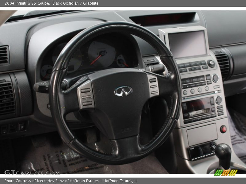 Black Obsidian / Graphite 2004 Infiniti G 35 Coupe