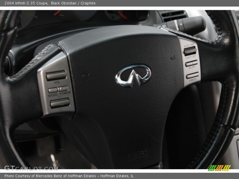 Black Obsidian / Graphite 2004 Infiniti G 35 Coupe