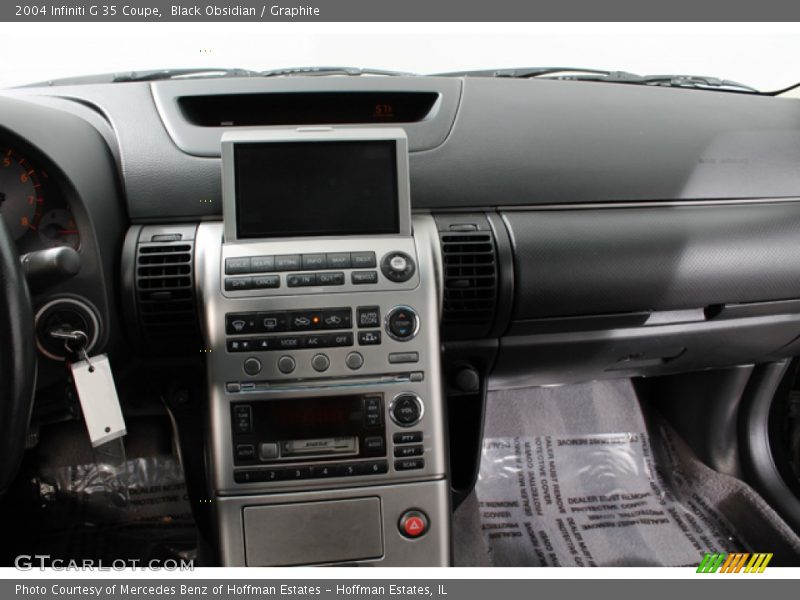 Black Obsidian / Graphite 2004 Infiniti G 35 Coupe