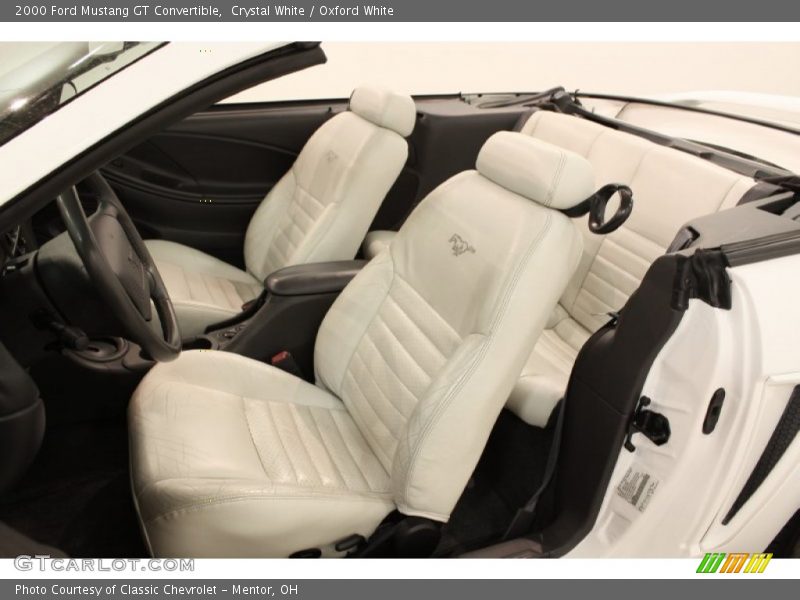 Front Seat of 2000 Mustang GT Convertible