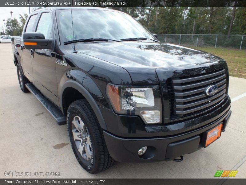 Tuxedo Black Metallic / Black 2012 Ford F150 FX4 SuperCrew 4x4