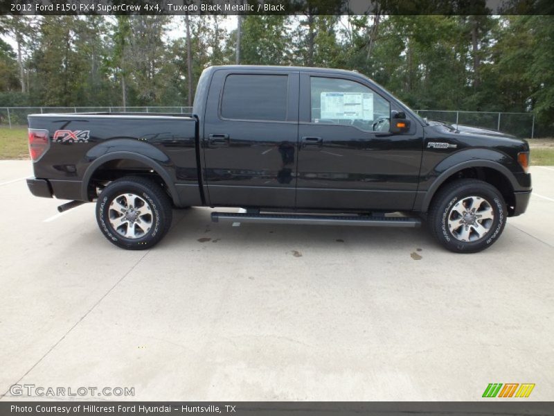 Tuxedo Black Metallic / Black 2012 Ford F150 FX4 SuperCrew 4x4