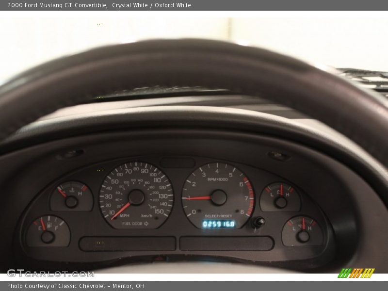  2000 Mustang GT Convertible GT Convertible Gauges