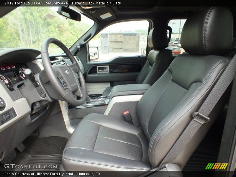 Tuxedo Black Metallic / Black 2012 Ford F150 FX4 SuperCrew 4x4