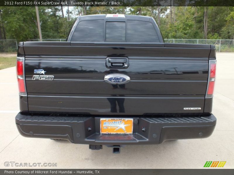 Tuxedo Black Metallic / Black 2012 Ford F150 FX4 SuperCrew 4x4