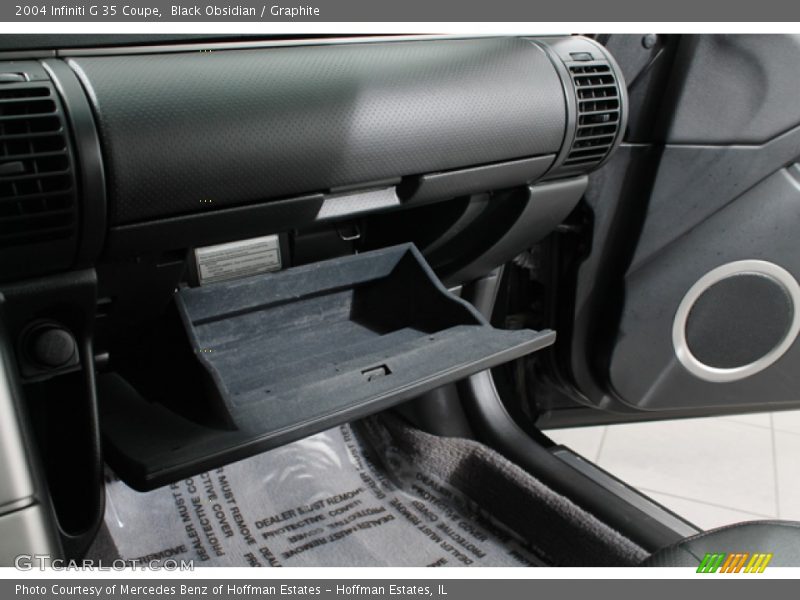 Black Obsidian / Graphite 2004 Infiniti G 35 Coupe