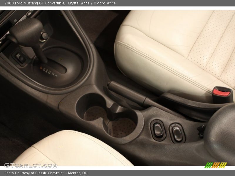 Crystal White / Oxford White 2000 Ford Mustang GT Convertible