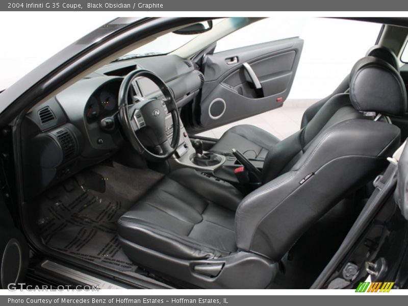 Black Obsidian / Graphite 2004 Infiniti G 35 Coupe