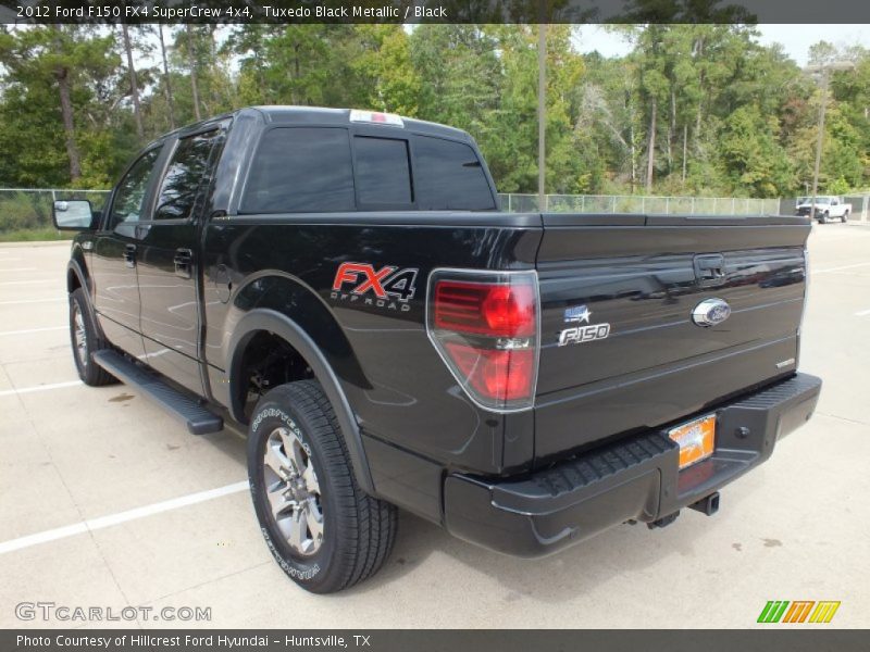 Tuxedo Black Metallic / Black 2012 Ford F150 FX4 SuperCrew 4x4