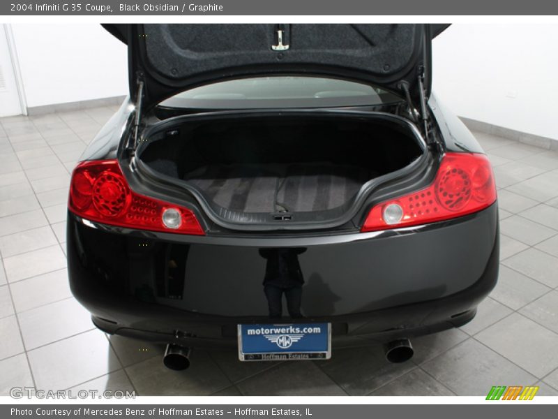 Black Obsidian / Graphite 2004 Infiniti G 35 Coupe