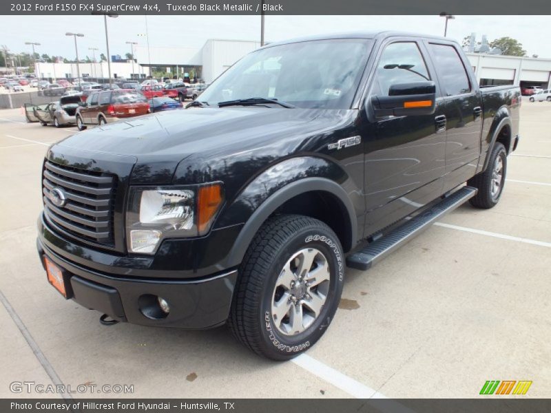 Tuxedo Black Metallic / Black 2012 Ford F150 FX4 SuperCrew 4x4