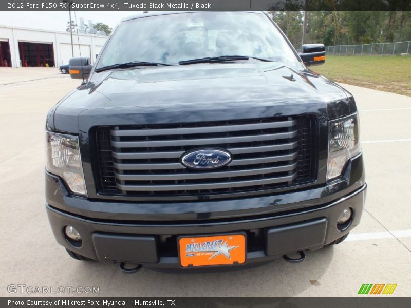 Tuxedo Black Metallic / Black 2012 Ford F150 FX4 SuperCrew 4x4
