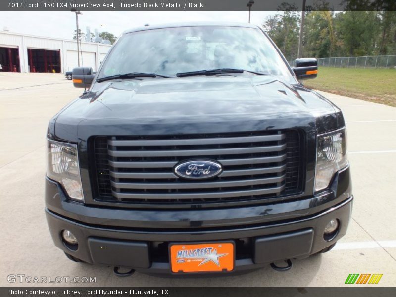 Tuxedo Black Metallic / Black 2012 Ford F150 FX4 SuperCrew 4x4