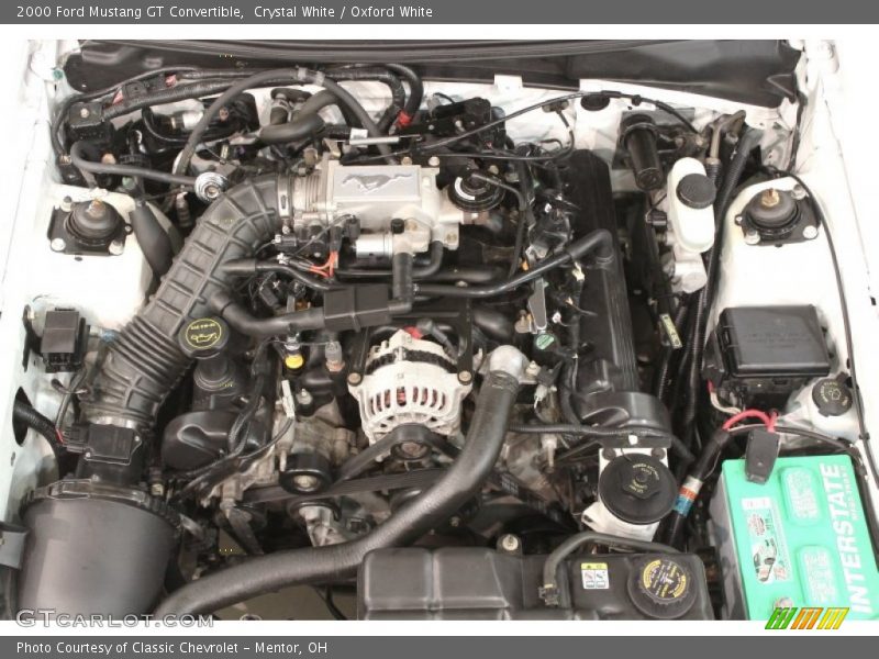  2000 Mustang GT Convertible Engine - 4.6 Liter SOHC 16-Valve V8