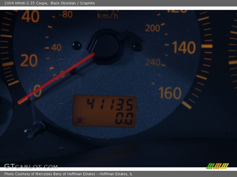 Black Obsidian / Graphite 2004 Infiniti G 35 Coupe