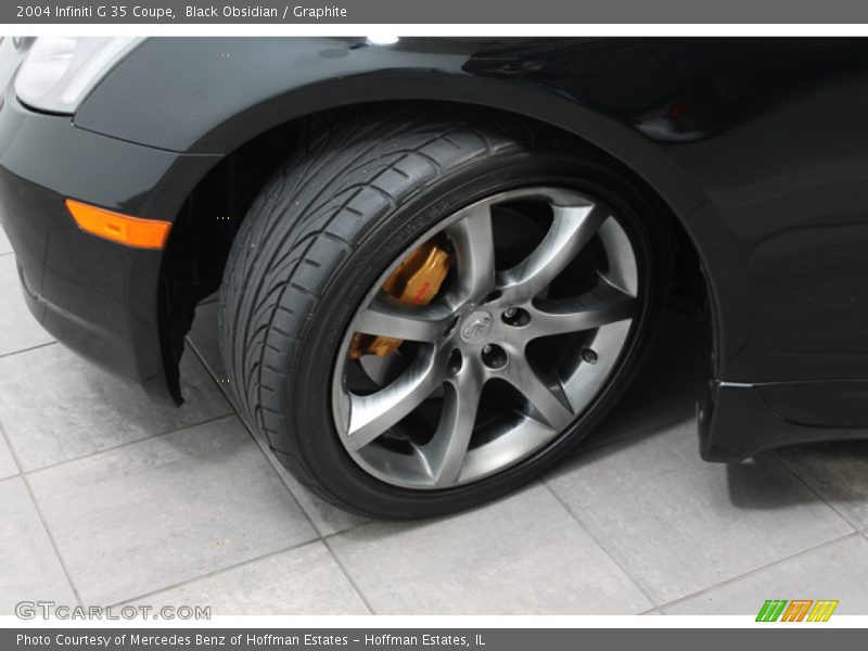 Black Obsidian / Graphite 2004 Infiniti G 35 Coupe