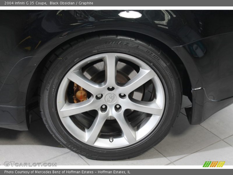 Black Obsidian / Graphite 2004 Infiniti G 35 Coupe