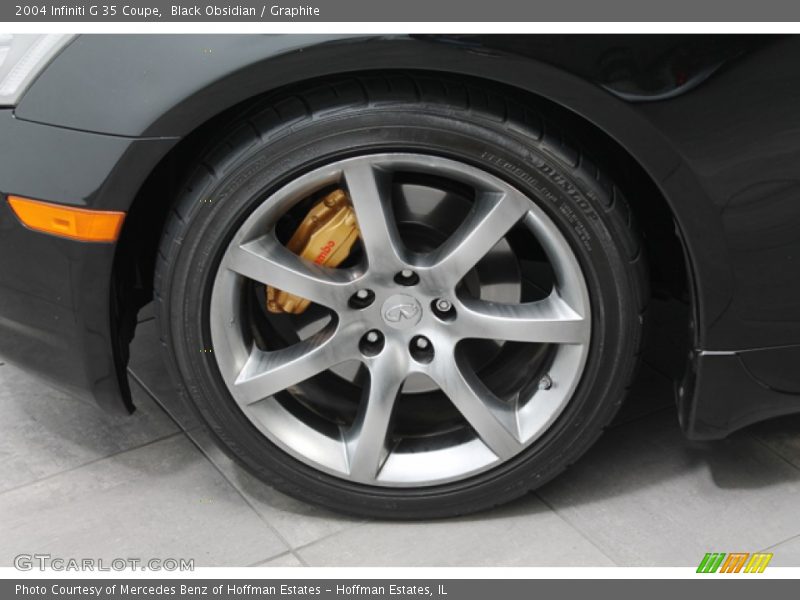 Black Obsidian / Graphite 2004 Infiniti G 35 Coupe