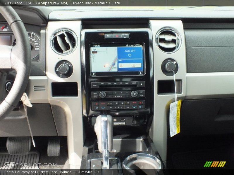 Tuxedo Black Metallic / Black 2012 Ford F150 FX4 SuperCrew 4x4