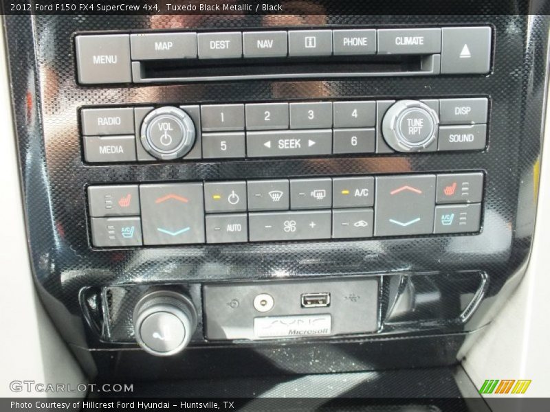 Tuxedo Black Metallic / Black 2012 Ford F150 FX4 SuperCrew 4x4