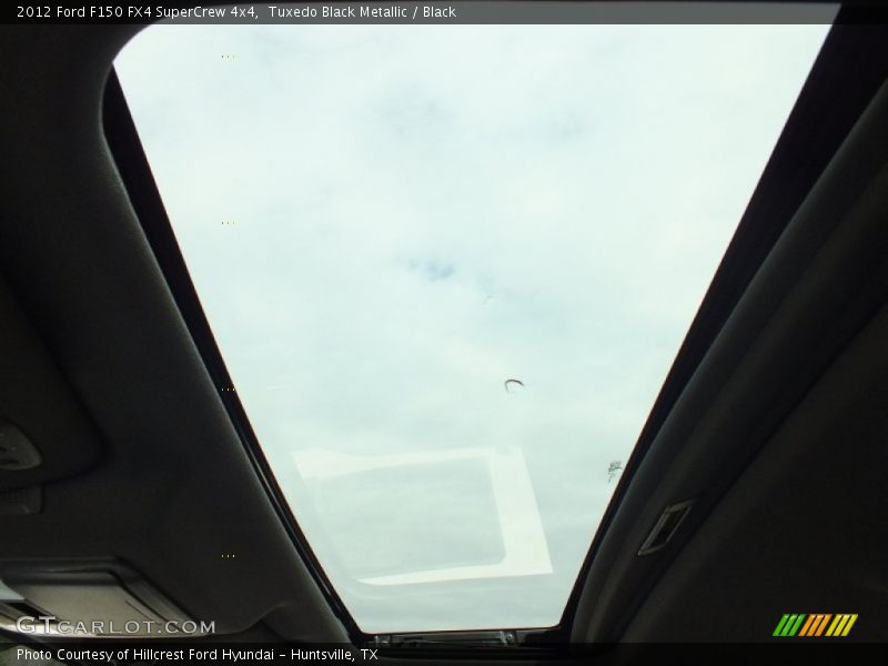 Tuxedo Black Metallic / Black 2012 Ford F150 FX4 SuperCrew 4x4