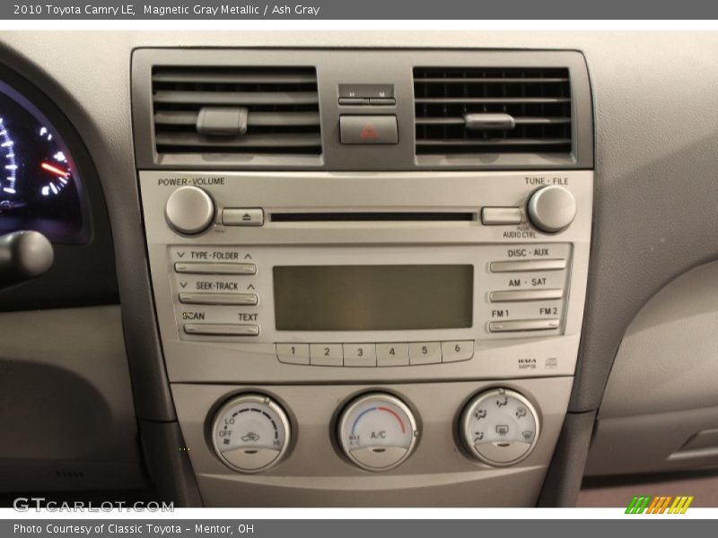 Magnetic Gray Metallic / Ash Gray 2010 Toyota Camry LE