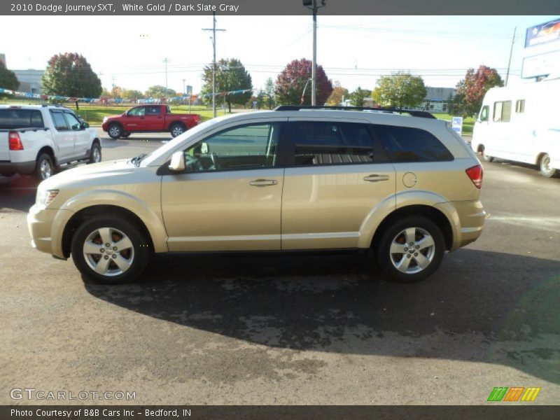 White Gold / Dark Slate Gray 2010 Dodge Journey SXT