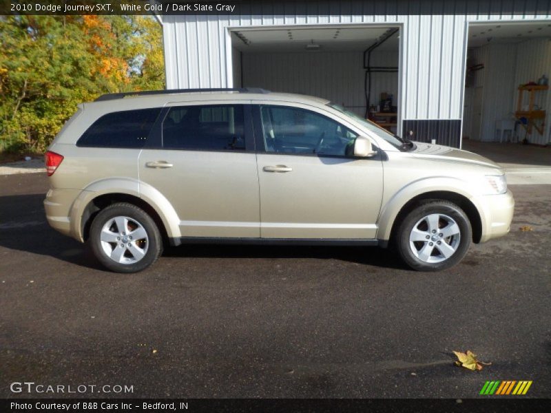 White Gold / Dark Slate Gray 2010 Dodge Journey SXT