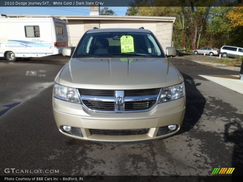 White Gold / Dark Slate Gray 2010 Dodge Journey SXT