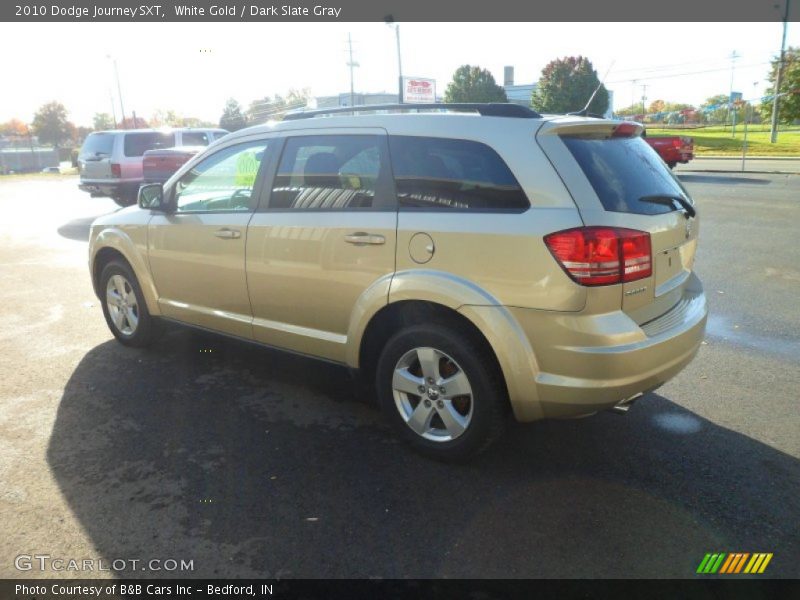 White Gold / Dark Slate Gray 2010 Dodge Journey SXT