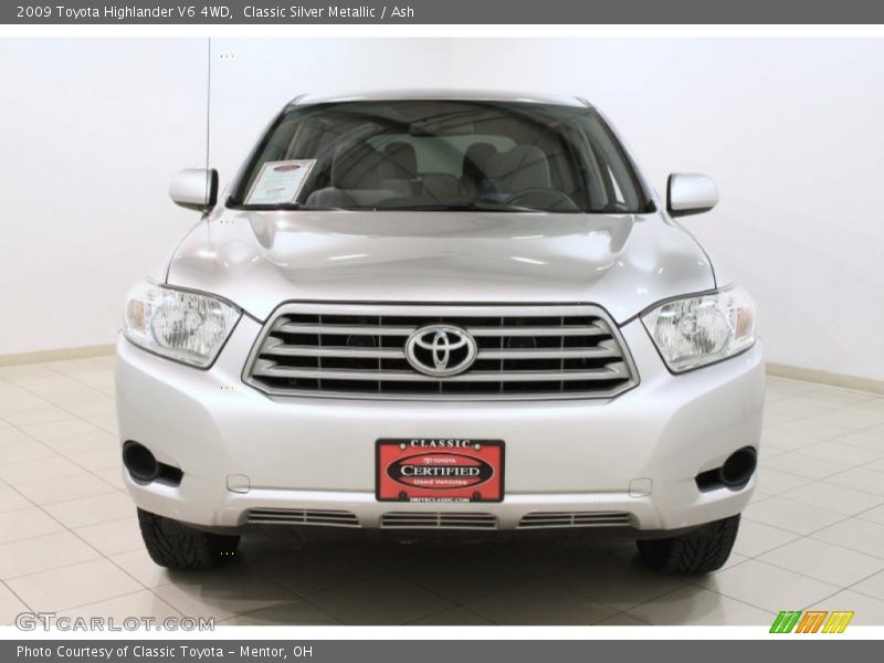 Classic Silver Metallic / Ash 2009 Toyota Highlander V6 4WD