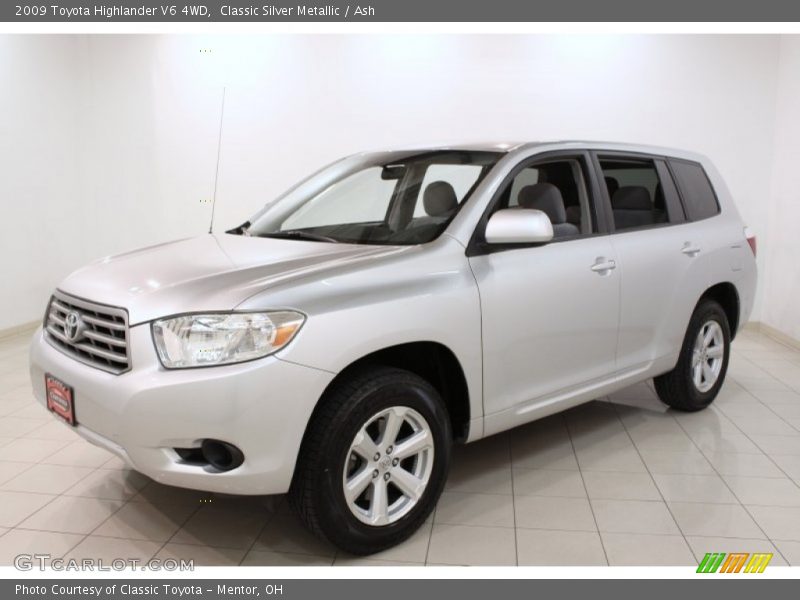 Classic Silver Metallic / Ash 2009 Toyota Highlander V6 4WD