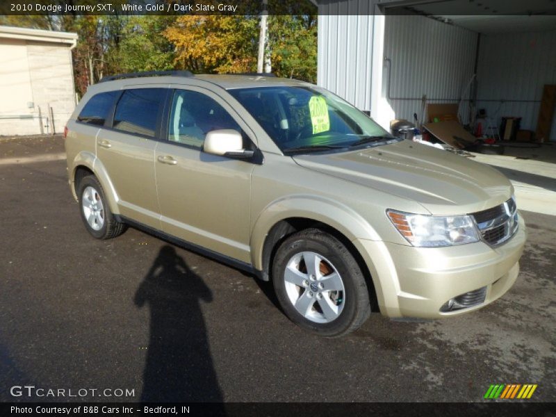White Gold / Dark Slate Gray 2010 Dodge Journey SXT
