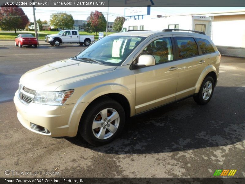 White Gold / Dark Slate Gray 2010 Dodge Journey SXT