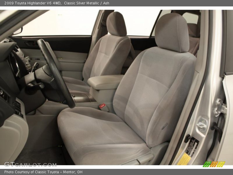 Classic Silver Metallic / Ash 2009 Toyota Highlander V6 4WD