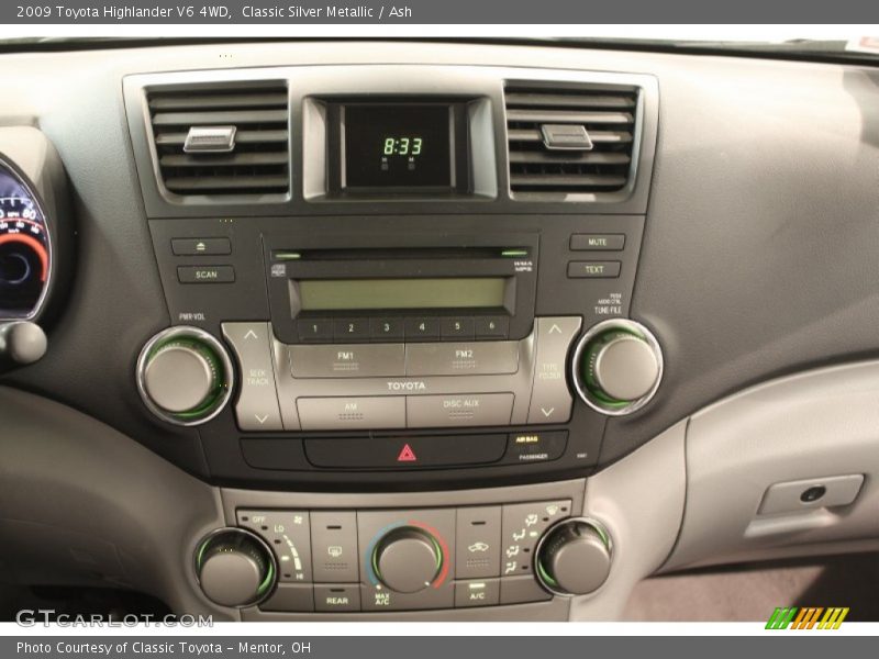 Classic Silver Metallic / Ash 2009 Toyota Highlander V6 4WD