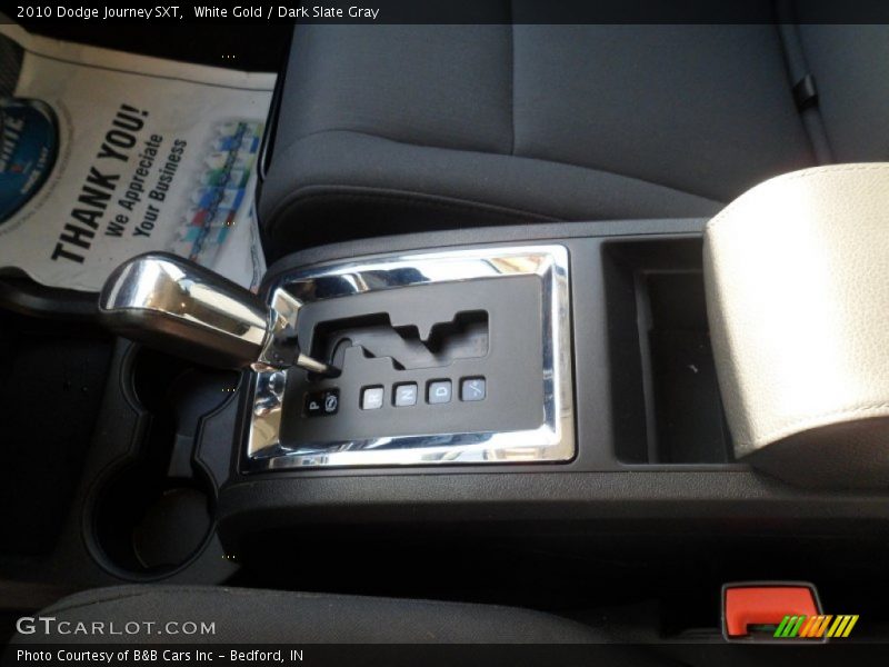 White Gold / Dark Slate Gray 2010 Dodge Journey SXT